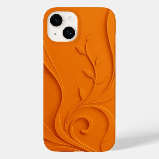 Coques Case-Mate iPhone Fleur Abstrait Élégant (Verso)