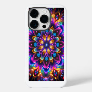 Coque Pour iPhone 14 Pro Fleur Abstraite