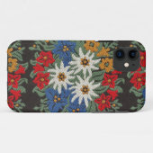 Coques Case-Mate iPhone Fleur alpine suisse Edelweiss (Dos (Horizontal))