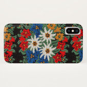 Coques Case-Mate iPhone Fleur alpine suisse Edelweiss (Dos (Horizontal))