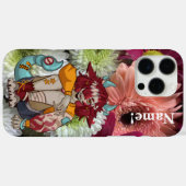 Coques Case-Mate iPhone Fleur Anime (Verso (horizontal))