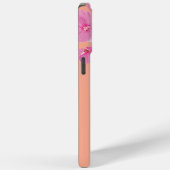 Coques Case-Mate iPhone Fleur aquarelle rose (Verso / Droite)