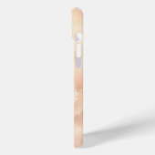 Coques Case-Mate iPhone Fleur aquarelle rose champagne (Verso / Gauche)