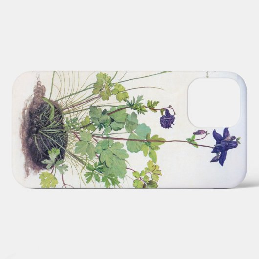 Coques Case-Mate iPhone Fleur Aquilegia vulgaris, Albrecht Durer (Verso (horizontal))