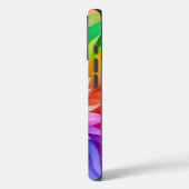 Coques Case-Mate iPhone Fleur arc-en-ciel étonnant (Verso / Gauche)