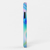 Coques Case-Mate iPhone Fleur assez rose de fractale (Dos/Droite)
