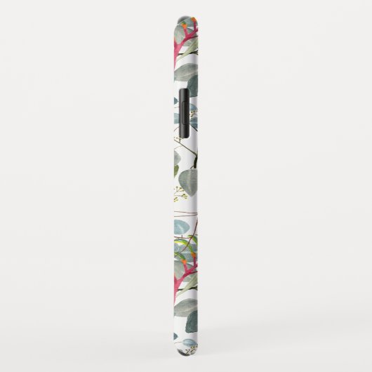 Coques Case-Mate iPhone Fleur australienne Kangaroo paws Eucalyptus feuill (Dos/Droite)