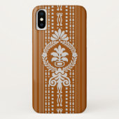 Coques Case-Mate iPhone Fleur avec couronne de laurier (Dos)