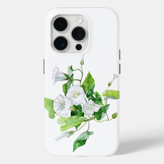 Coques Case-Mate iPhone Fleur blanche (Verso)