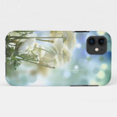 Coques Case-Mate iPhone Fleur blanche (Dos (Horizontal))
