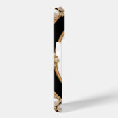 Coques Case-Mate iPhone Fleur Blanche Luxueuse (Verso / Droite)