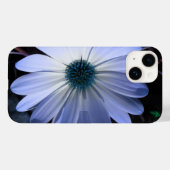 Coques Case-Mate iPhone Fleur bleu marguerite (Verso (horizontal))