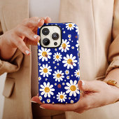 Coques Case-Mate iPhone Fleur bleu marguerite | iPhone 14 Coque-Mate