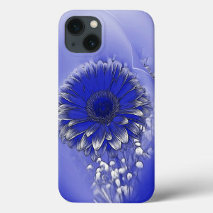 Case-Mate iPhone Case Fleur bleue