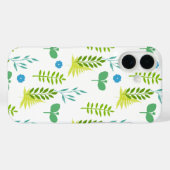 Coques Case-Mate iPhone Fleur bleue (Verso (horizontal))