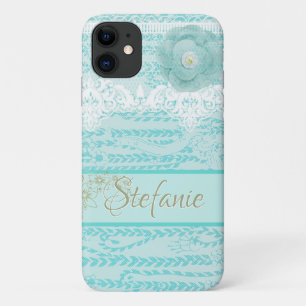 Case-Mate iPhone Case Fleur Bleue Lacée