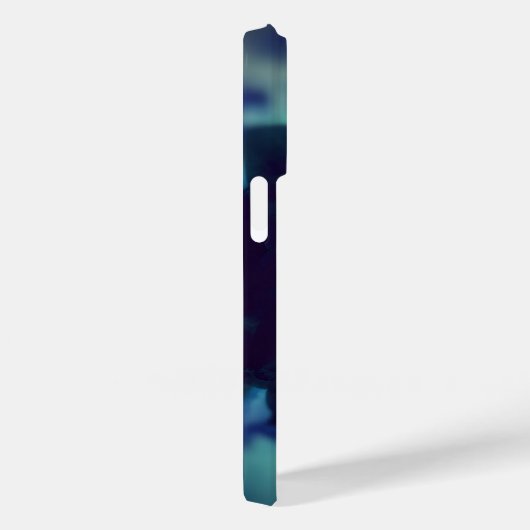 Coques Case-Mate iPhone Fleur bleue profonde (Verso / Droite)