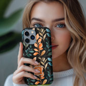 Coques Case-Mate iPhone Fleur boho monogramme