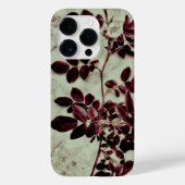 Coques Case-Mate iPhone Fleur Bordeaux (Verso)