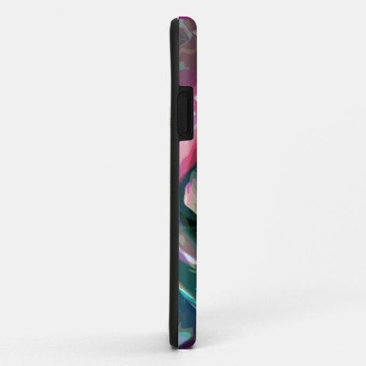 Coques Case-Mate iPhone Fleur céleste : Rose Alien (Dos/Droite)