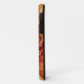 Coques Case-Mate iPhone Fleur Centre Orange Dahlia (Dos/Gauche)