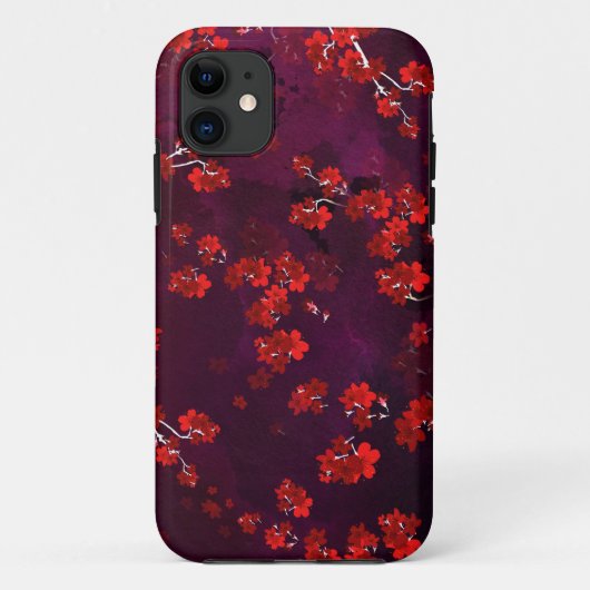 Coques Case-Mate iPhone Fleur cerise 3 (Dos)