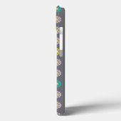Coques Case-Mate iPhone Fleur colorée rétro (Verso / Gauche)