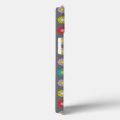 Coques Case-Mate iPhone Fleur colorée rétro (Verso / Droite)
