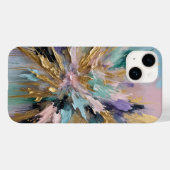 Coques Case-Mate iPhone Fleur cosmique (Verso (horizontal))