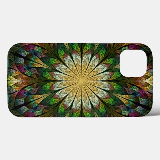 Coques Case-Mate iPhone Fleur courbée (Verso (horizontal))