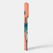 Coques Case-Mate iPhone Fleur d'abeille rose Art classique Hokusai (Verso / Droite)