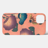 Coques Case-Mate iPhone Fleur d'abeille rose classique Hokusai Art (Verso (horizontal))