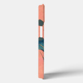 Coques Case-Mate iPhone Fleur d'abeille rose classique Hokusai Art (Verso / Droite)