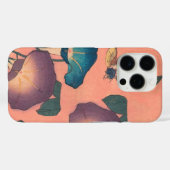 Coques Case-Mate iPhone Fleur d'abeille rose classique Hokusai Art (Verso (horizontal))