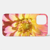 Coques Case-Mate iPhone Fleur Dahlia rose chaud (Verso (horizontal))