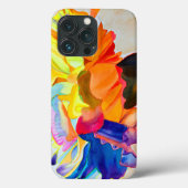Coques Case-Mate iPhone Fleur d'aquarelle Neon Carnation (Verso)