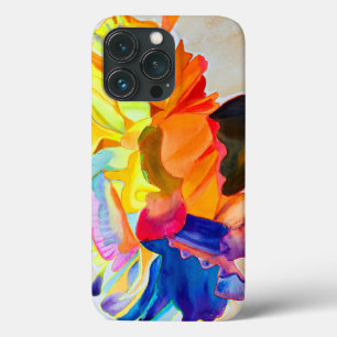 Case-Mate iPhone Case Fleur d'aquarelle Neon Carnation