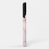 Coques Case-Mate iPhone Fleur d'aquarelle rose personnalisée (Dos/Droite)