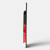 Coques Case-Mate iPhone Fleur d'aquarelle Tropical Rouge Hibiscus (Verso / Gauche)