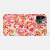 Coques Case-Mate iPhone Fleur d'aquarelle vive (Dos (Horizontal))