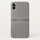 Coques Case-Mate iPhone Fleur d'argent Motif de vie (Dos)
