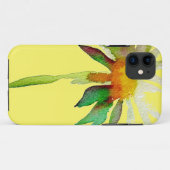 Coques Case-Mate iPhone Fleur d'art moderne marguerite jaune (Dos (Horizontal))