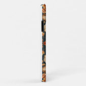 Coques Case-Mate iPhone Fleur d'automne Citrouille cadeau d'Halloween (Dos/Droite)