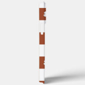 Coques Case-Mate iPhone Fleur d'automne En vichy vérifier Motif (Verso / Droite)