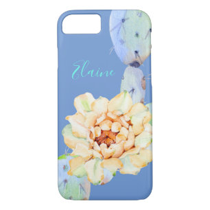 Case-Mate iPhone Case Fleur de cactus fleur désert aquarelle pêche pourp