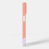 Coques Case-Mate iPhone Fleur de cactus fleur désert aquarelle pêche viole (Verso / Droite)