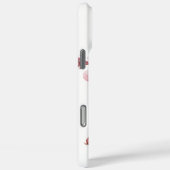 Coques Case-Mate iPhone Fleur de cerise rose blanche (Verso / Droite)