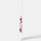 Coques Case-Mate iPhone Fleur de cerise rose blanche (Verso / Gauche)