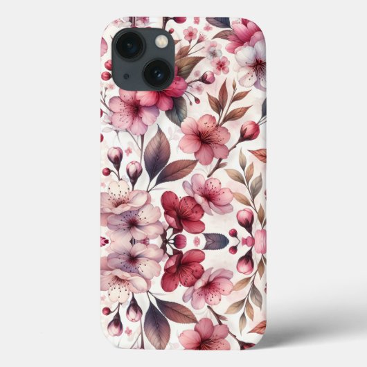 Coques Case-Mate iPhone Fleur de Cerisier (Verso)