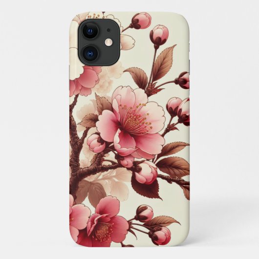 Coques Case-Mate iPhone Fleur de Cerisier (Dos)